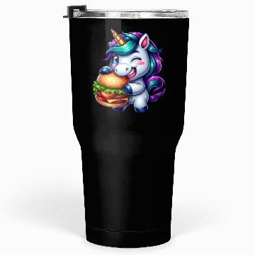 Discover Unicorn Hamburger Cheeseburger Tumblers 30 Oz