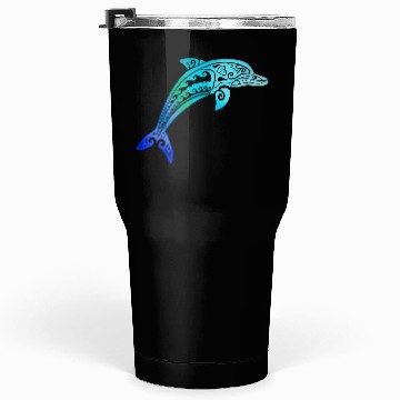 Discover Jumping Dolphin Tribal Tumblers 30 Oz