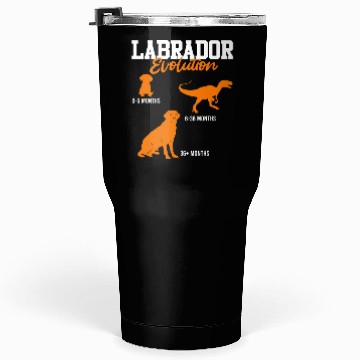 Discover Labrador EVOLUTION Labrador Lover Labrador Tumblers 30 Oz