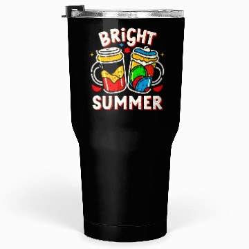Discover Bright summer colors Tumblers 30 Oz
