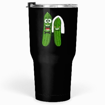 Discover Cucumber Bride Groom Wedding Tumblers 30 Oz