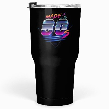 Discover Made in the 80's Tumblers 30 Oz