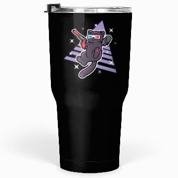 Discover 80's kitty Tumblers 30 Oz