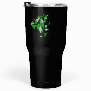 Discover Bright Green Geometric Bison Tumblers 30 Oz