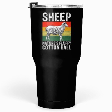 Discover Sheep Natures Fluffy Cotton Ball Sheep Tumblers 30 Oz