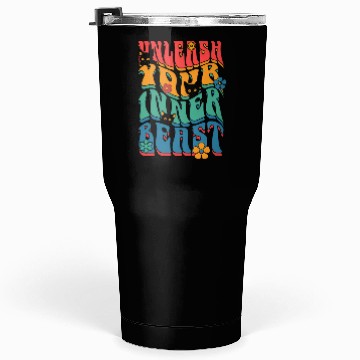Discover unleash your inner beast Tumblers 30 Oz
