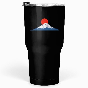 Discover Japanese dawn on Mount Fuji Tumblers 30 Oz