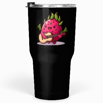 Discover Dragon fruit plays guitar Tumblers 30 Oz