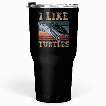 Discover I Like Turtles Lover Turtle Pet Animal Tumblers 30 Oz
