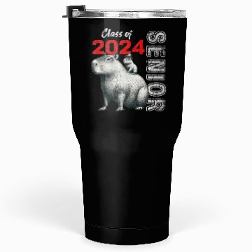 Discover Fun Trendy Unique Capybara Graduation Tumblers 30 Oz