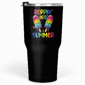 Discover poppin into summer Bye Bye School Tumblers 30 Oz
