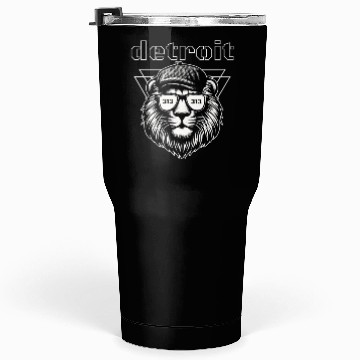 Discover Detroit Cool Cat Tumblers 30 Oz