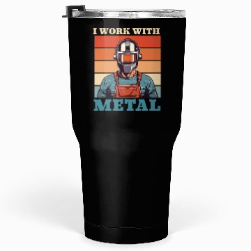 Discover Western Welder Retro Themed Gift Tumblers 30 Oz