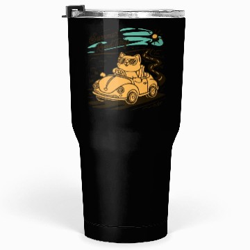 Discover Summer Road Trip Vacation Cat lover Gift Tumblers 30 Oz