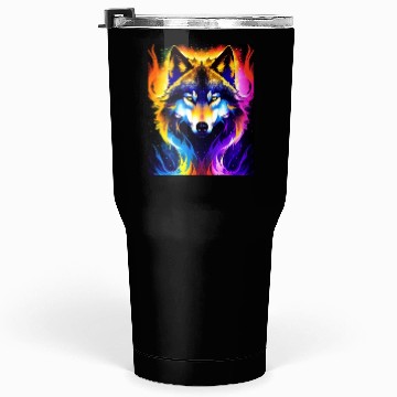Discover Cosmic Wolf Tumblers 30 Oz