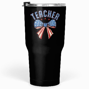 Discover Teacher 4th Of July Coquette Bow Tumblers 30 Oz