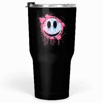 Discover Graffiti Smiley Face - Urban Street Art Tumblers 30 Oz