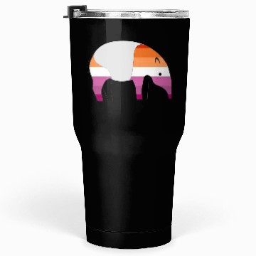 Discover Mountain Tapir with Rainbow Pride Flag Tumblers 30 Oz
