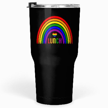 Discover LGBTQ Rainbow Lunch - Colorful Pride Tumblers 30 Oz