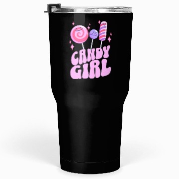 Discover Sweet Pink Candy Girl Tumblers 30 Oz