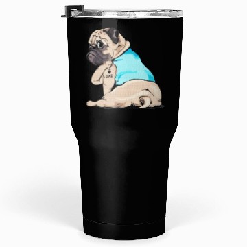 Discover PUGS LOVE DAD Tumblers 30 Oz