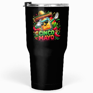Discover Cinco de Mayo Tequila Bottle Tumblers 30 Oz