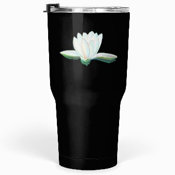 Discover White Lotus Illustration Tumblers 30 Oz