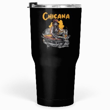 Discover Chicana Lowrider Clothes Mexican American Tumblers 30 Oz