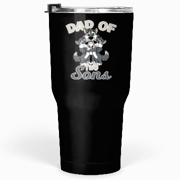 Discover Strong Wolf with Wolf Child for a Dad Tumblers 30 Oz