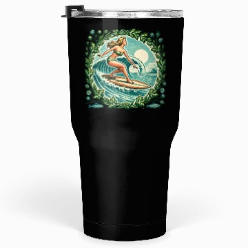 Discover Surfer Girl Tumblers 30 Oz
