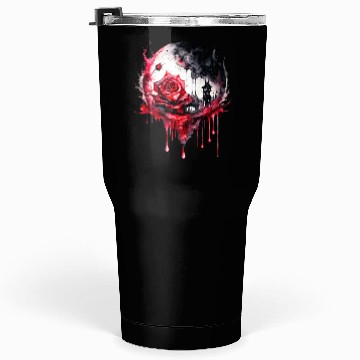 Discover Creepy Roses Tumblers 30 Oz