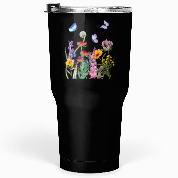 Discover Wild flowers garden Tumblers 30 Oz