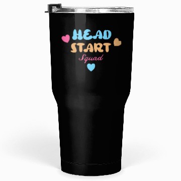 Discover Head Start Squad Homeschool Back to School Tumblers 30 Oz
