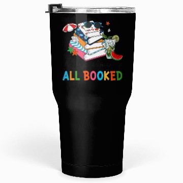 Discover My Summer Is All Booked Reading Tumblers 30 Oz