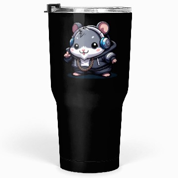 Discover Gray Hip Hop Hamster Tumblers 30 Oz