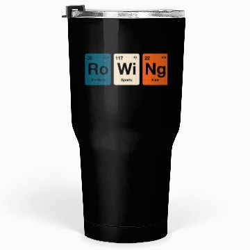 Discover Rowing Periodic Table Elements Tumblers 30 Oz