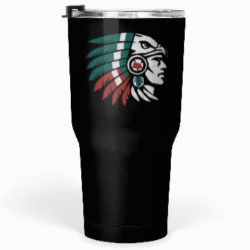 Discover Aztec Warrior Indigenous Mexican Aztec Jaguar Tumblers 30 Oz