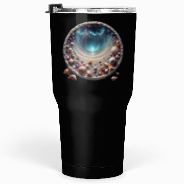 Discover Ocean Meets the Shore inside a circle design Tumblers 30 Oz