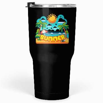 Discover Summer Fun Tumblers 30 Oz