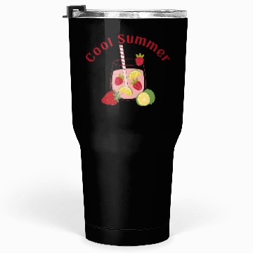 Discover Summer Strawberry Mojito Tumblers 30 Oz