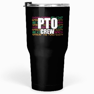 Discover PTO Crew School Volunteer Parent Teacher Tumblers 30 Oz