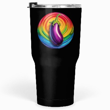 Discover LGBTQ Eggplant Tumblers 30 Oz