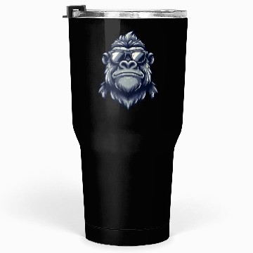 Discover Cool Gorilla Sunglasses Monkey Tumblers 30 Oz
