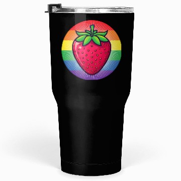 Discover LGBTQ Strawberry Tumblers 30 Oz
