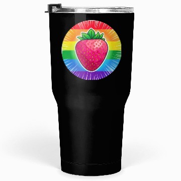 Discover LGBTQ Strawberry Tumblers 30 Oz