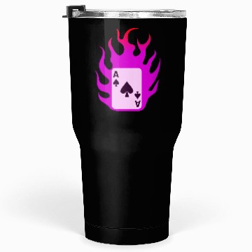 Discover Flaming Card - X-men Tumblers 30 Oz
