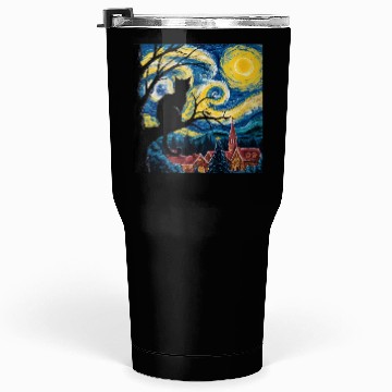 Discover Starry Night Cat Art Premium Tumblers 30 Oz