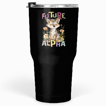 Discover future wolf flowers Premium Tumblers 30 Oz