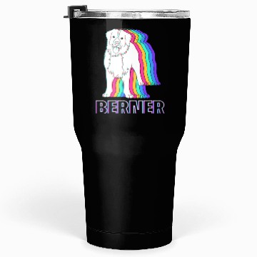 Discover Funny Dog Lover Retro Berner Bernese Dog Tumblers 30 Oz