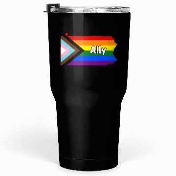 Discover Pennsylvania Pride Ally Progress Flag Tumblers 30 Oz